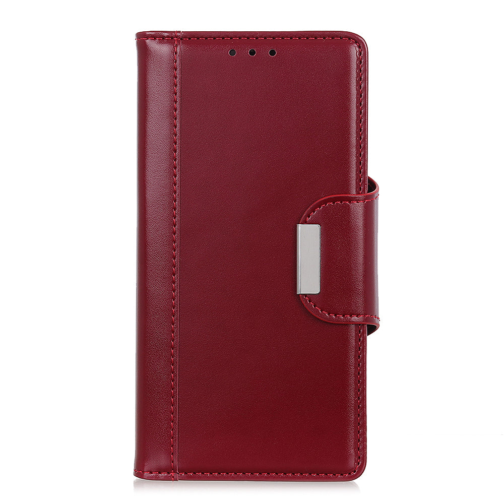 PU Leather Mobile Phone Case for Samsung Galaxy S20 FE/S20 Fan Edition/S20 FE 5G/S20 Fan Edition 5G/S20 Lite - Red