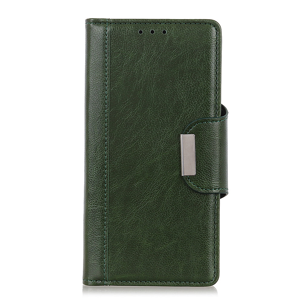 Cowhide Texture PU Leather Cover for Samsung Galaxy S20 FE/S20 Fan Edition/S20 FE 5G/S20 Fan Edition 5G/S20 Lite - Green