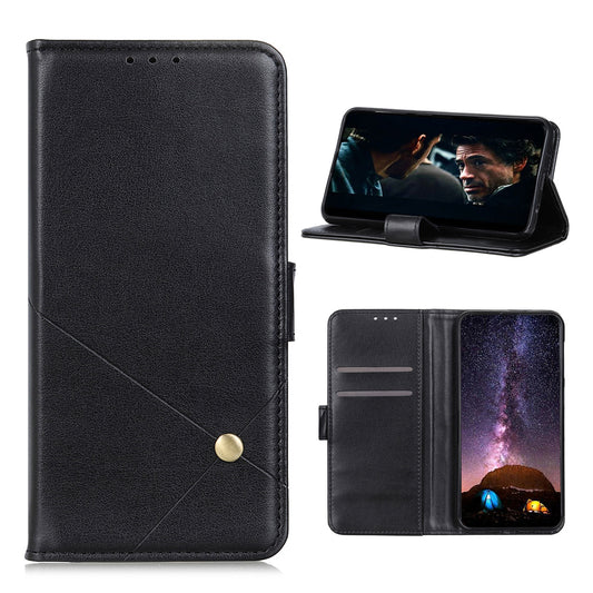 Leather with Stand Case with Card Slots Wallet for Samsung Galaxy S20 FE/S20 Fan Edition/S20 FE 5G/S20 Fan Edition 5G/S20 Lite - Black