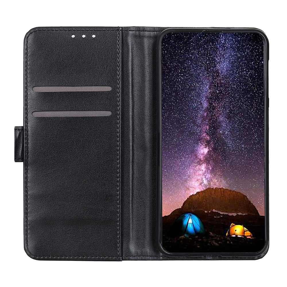Leather with Stand Case with Card Slots Wallet for Samsung Galaxy S20 FE/S20 Fan Edition/S20 FE 5G/S20 Fan Edition 5G/S20 Lite - Black