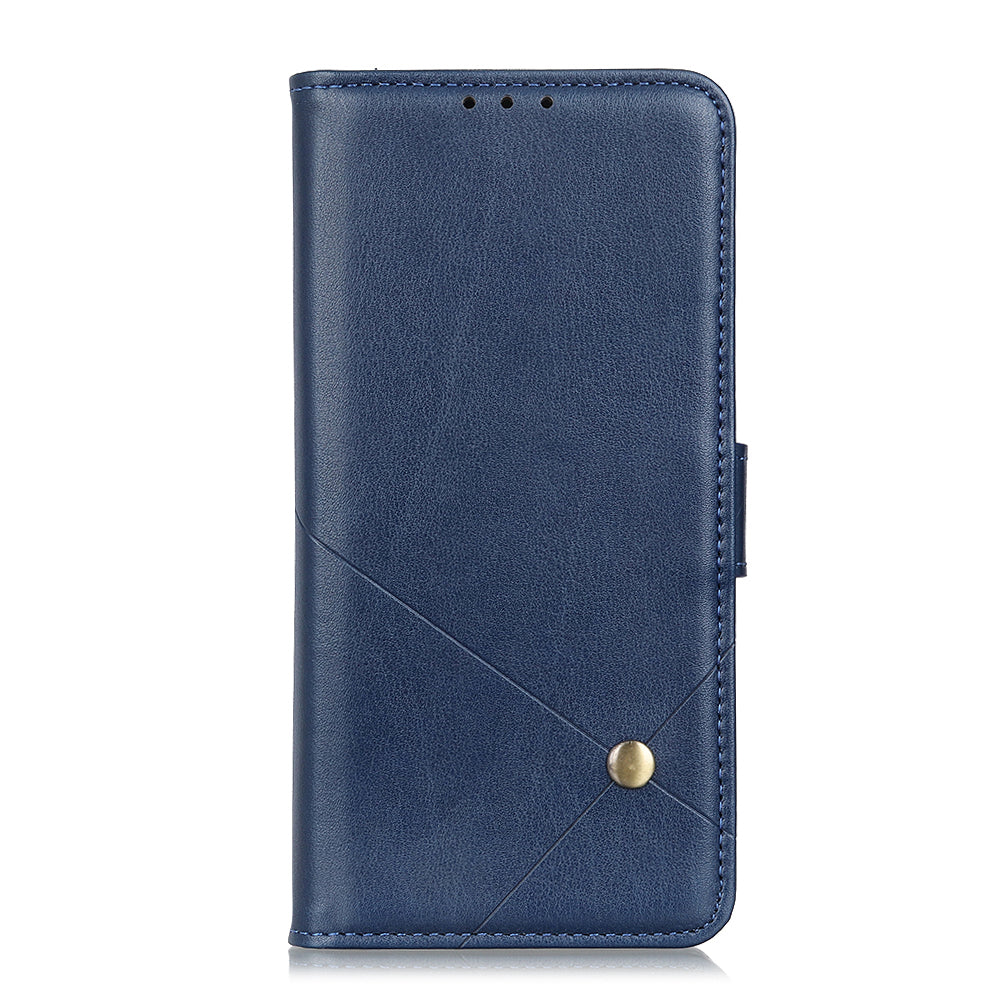 Leather with Stand Case with Card Slots Wallet for Samsung Galaxy S20 FE/S20 Fan Edition/S20 FE 5G/S20 Fan Edition 5G/S20 Lite - Blue