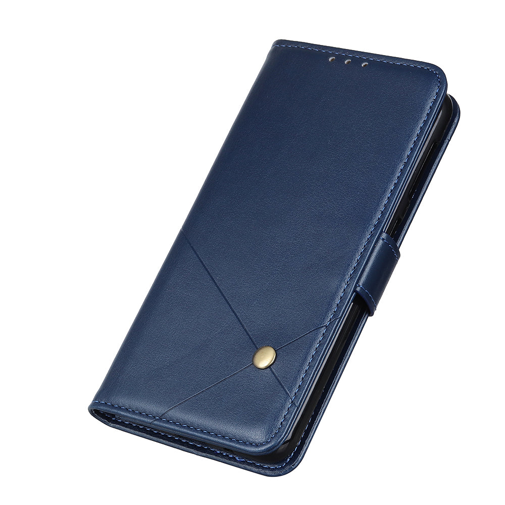 Leather with Stand Case with Card Slots Wallet for Samsung Galaxy S20 FE/S20 Fan Edition/S20 FE 5G/S20 Fan Edition 5G/S20 Lite - Blue