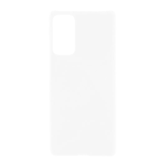 Rubberized Hard Shell PC Case for Samsung Galaxy S20 FE 4G/5G/S20 Lite/S20 FE 2022 - White