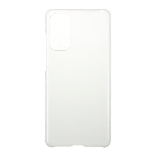 Rubberized Hard Shell PC Case for Samsung Galaxy S20 FE 4G/5G/S20 Lite/S20 FE 2022 - Transparent