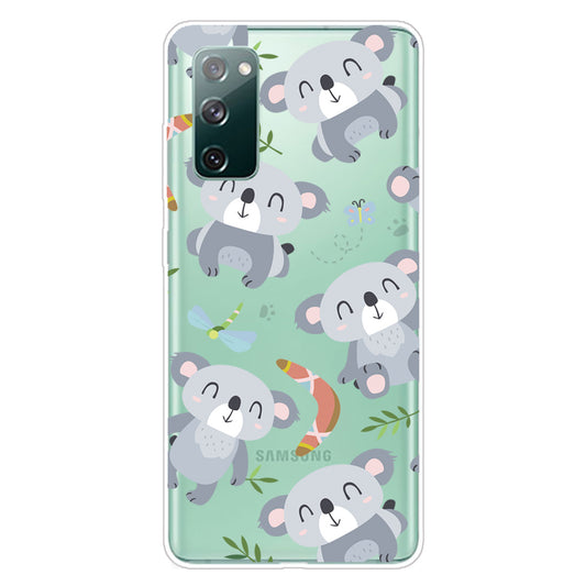 Printing Skin IMD TPU Cover for Samsung Galaxy S20 FE 4G/5G/S20 Lite/S20 FE 2022 - Koala