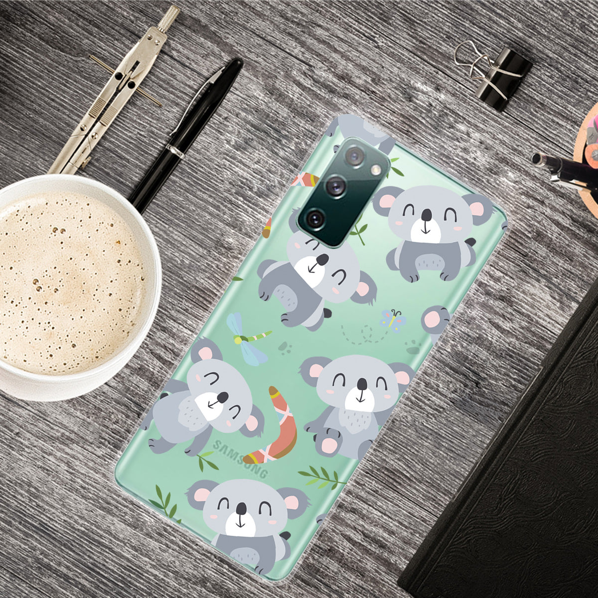 Printing Skin IMD TPU Cover for Samsung Galaxy S20 FE 4G/5G/S20 Lite/S20 FE 2022 - Koala