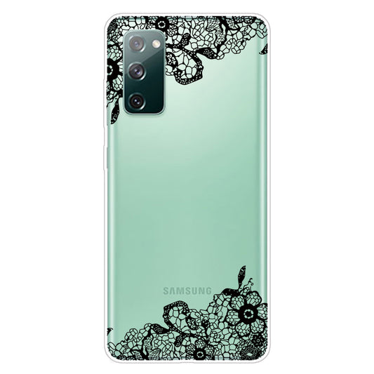 Printing Skin IMD TPU Cover for Samsung Galaxy S20 FE 4G/5G/S20 Lite/S20 FE 2022 - Lace