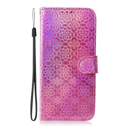 Flower Pattern Magnetic Leather Stand Case for Samsung Galaxy S20 FE/S20 Fan Edition/S20 FE 5G/S20 Fan Edition 5G/S20 Lite/S20 FE 2022 - Pink