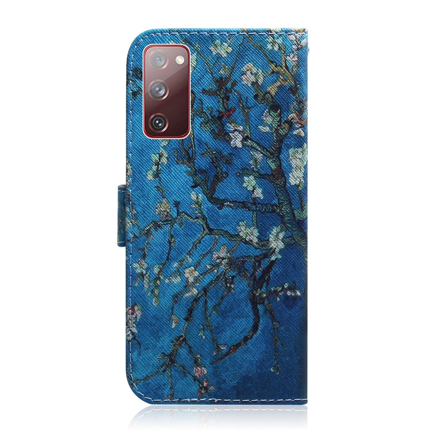 For Samsung Galaxy S20 FE/S20 Fan Edition/S20 FE 5G/S20 Fan Edition 5G/S20 Lite/S20 FE 2022 Pattern Printing Wallet Leather Phone Case - Flower