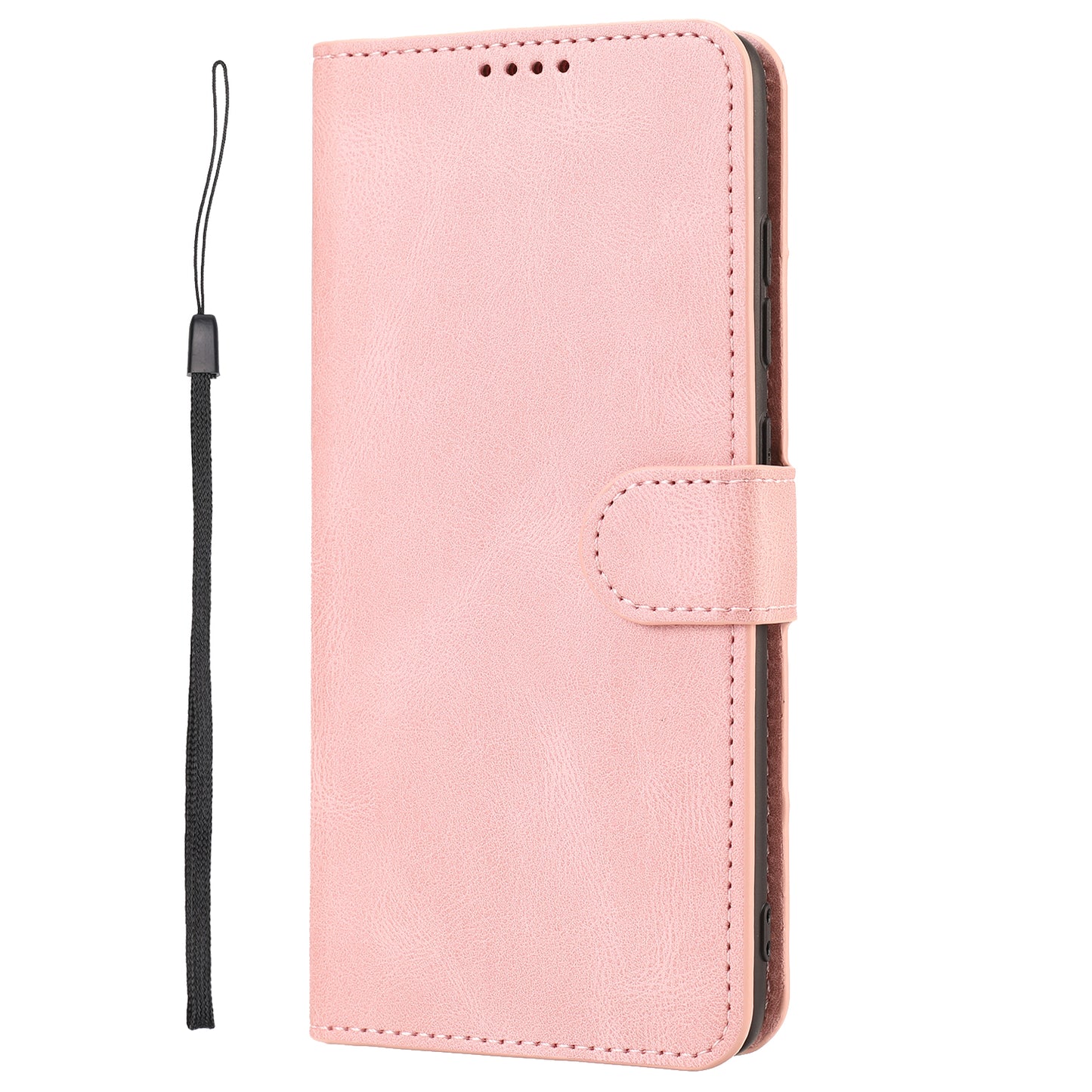 For Samsung Galaxy S20 FE/S20 Fan Edition/S20 FE 5G/S20 Fan Edition 5G/S20 Lite/S20 FE 2022 Classic Style PU Leather Phone Cover Shell with Wallet and Stand - Pink