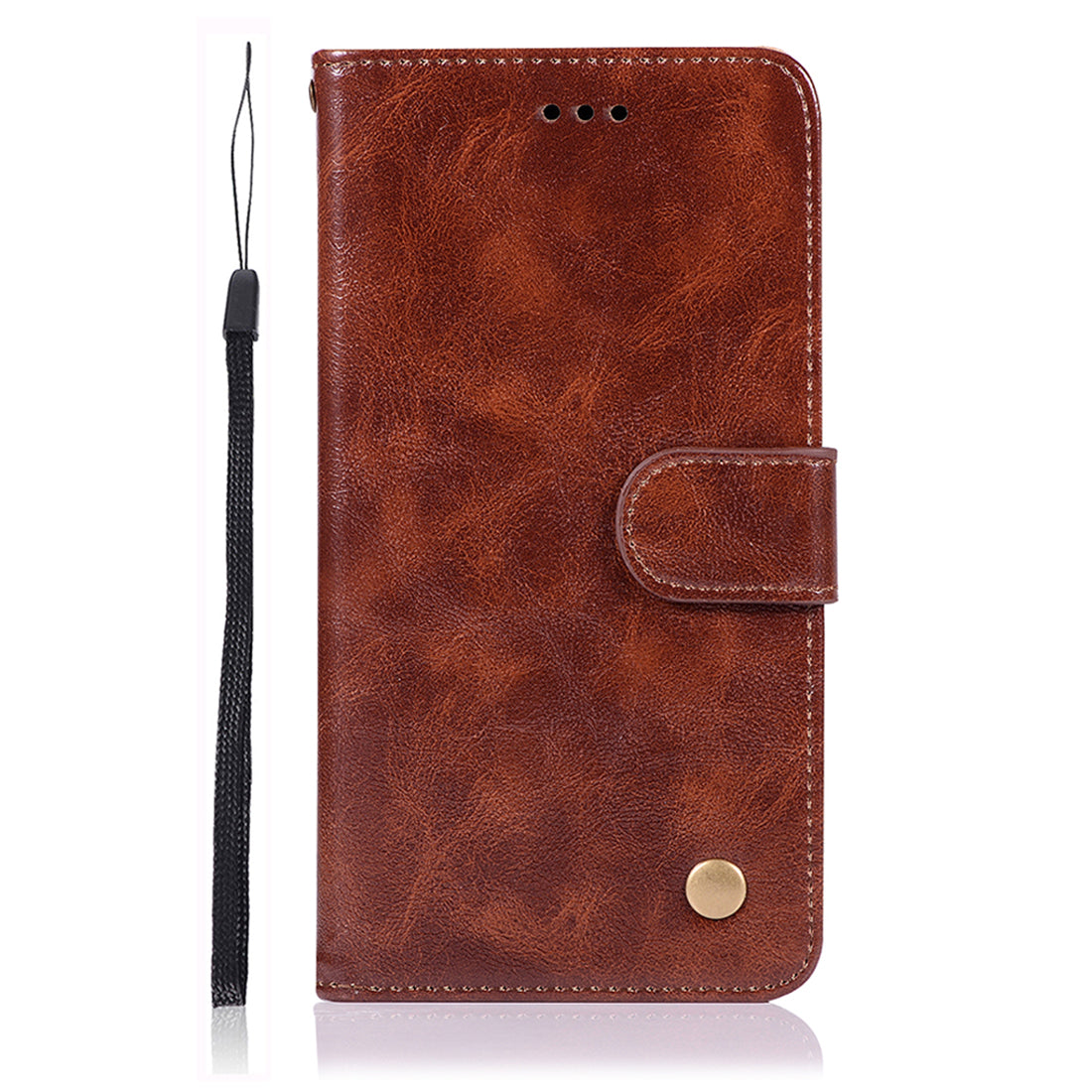 For Samsung Galaxy S20 FE/S20 Fan Edition/S20 FE 5G/S20 Fan Edition 5G/S20 Lite/S20 FE 2022 Wallet Stand Leather Vintage Style Cell Phone Cover Case - Brown