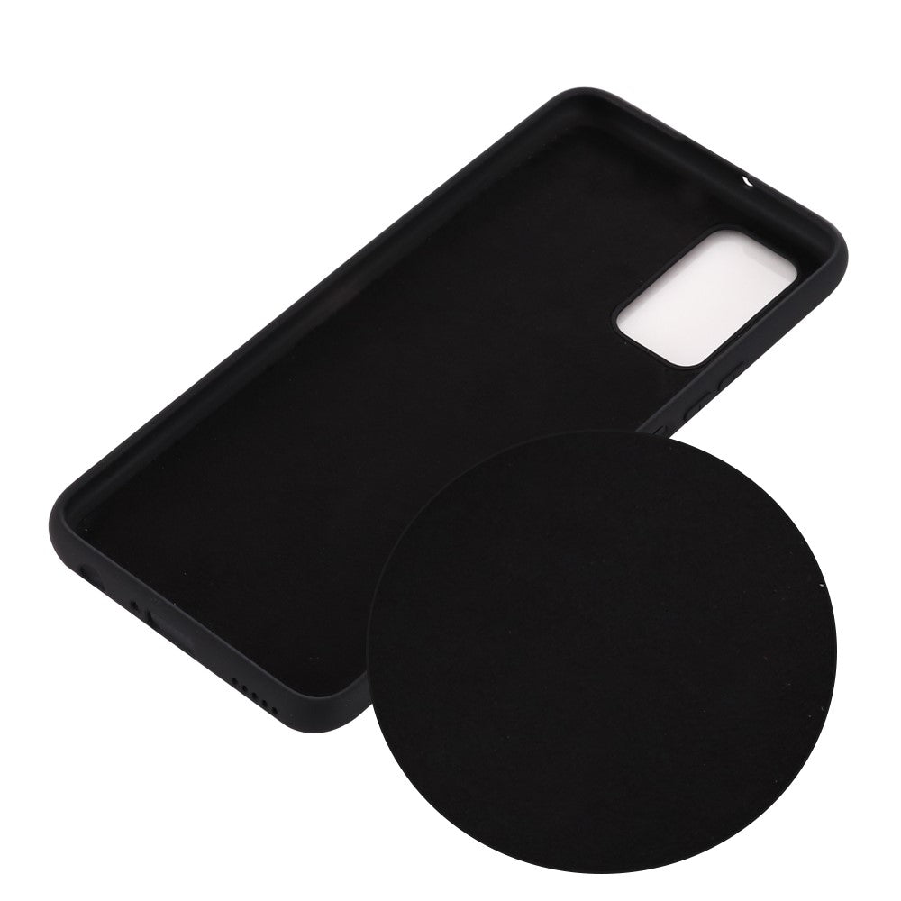 Liquid Silicone Phone Case for Samsung Galaxy M31s - Black