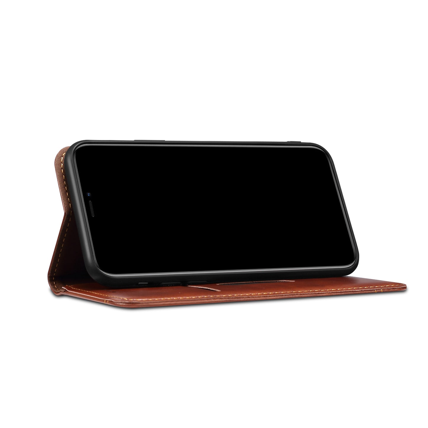 Leisure Style TPU + Crazy Horse Texture PU Leather Phone Cover Case for Samsung Galaxy S20 FE/S20 Fan Edition/S20 FE 5G/S20 Fan Edition 5G/S20 Lite - Brown
