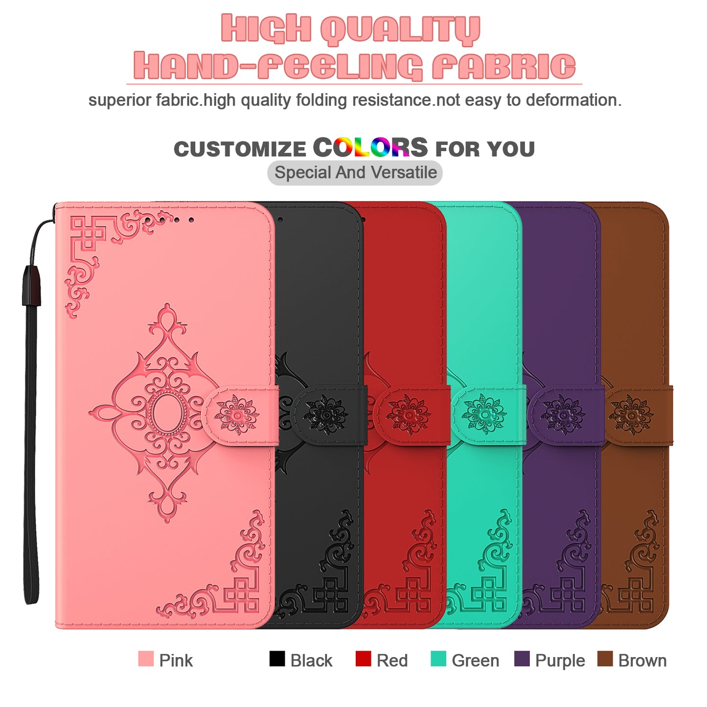 Symmetrical Pattern Imprinting Wallet Leather Phone Stand Protector for Samsung Galaxy S20 FE/S20 Fan Edition/S20 FE 5G/S20 Fan Edition 5G - Pink