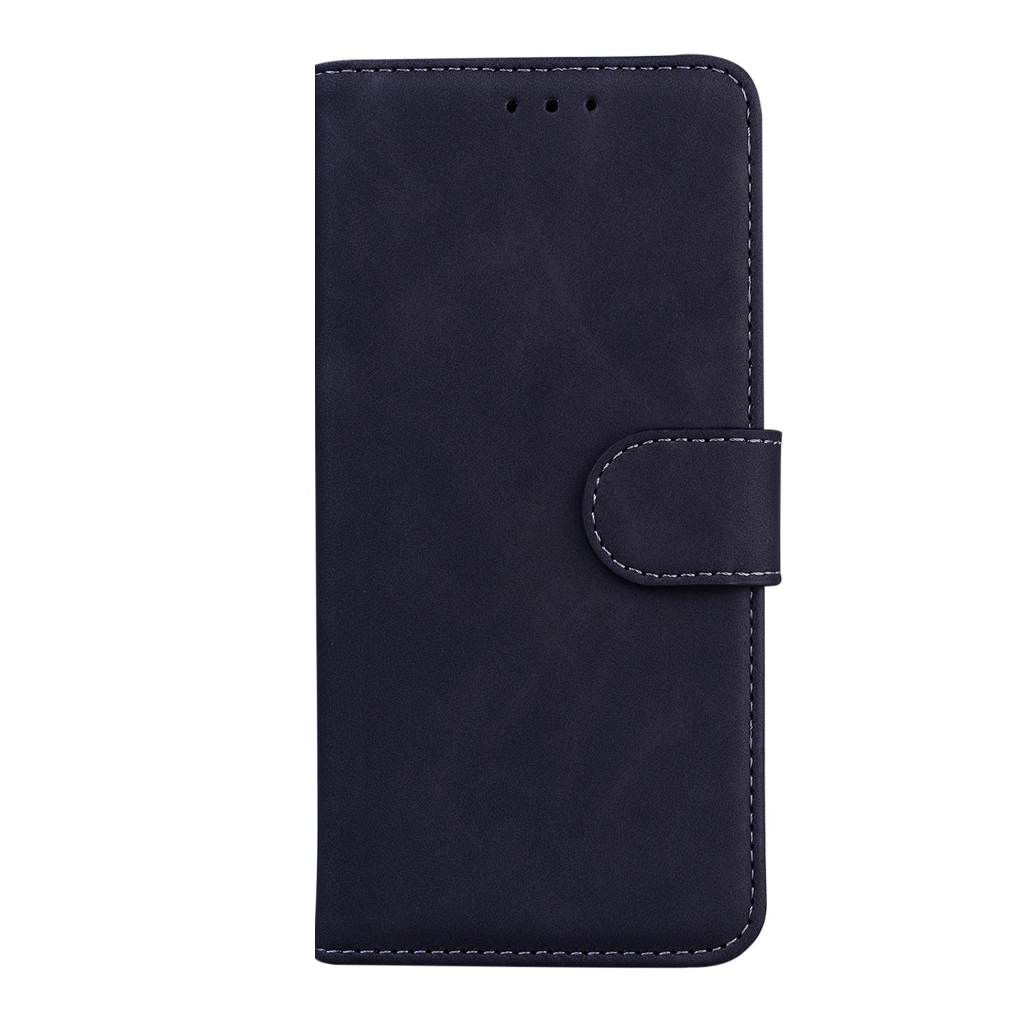 Wallet Stand Magnetic Clasp PU Leather Case for Samsung Galaxy S20 FE 4G/5G/2022/S20 Lite - Black