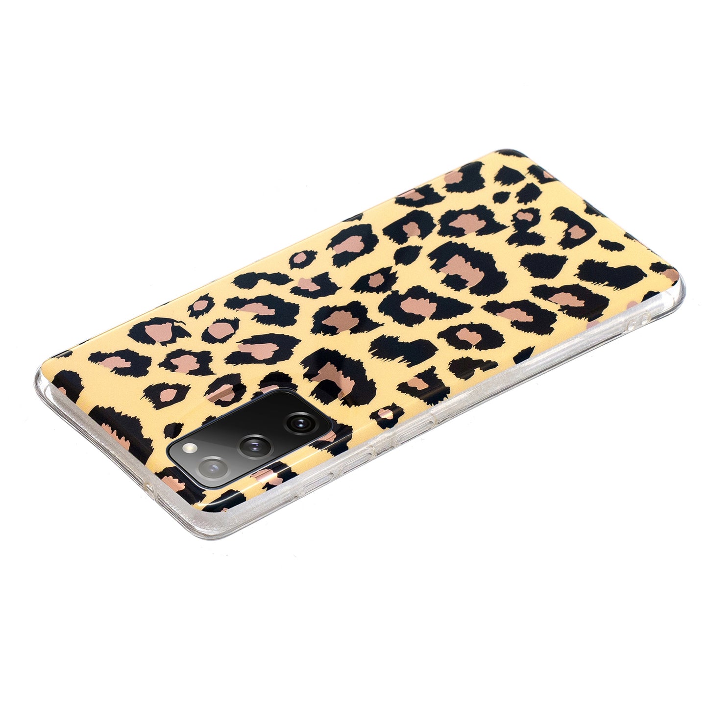 Marble Pattern Electroplating IMD TPU Phone Case for Samsung Galaxy S20 FE 4G/5G/2022/S20 Lite - Leopard