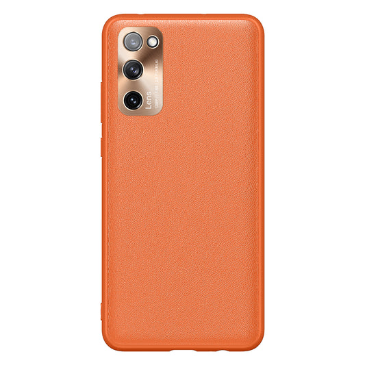 FUKELAI PC + TPU Cover for Samsung Galaxy S20 FE 4G/5G/2022/S20 Lite [Precise Camera Cut-out Hole] - Orange