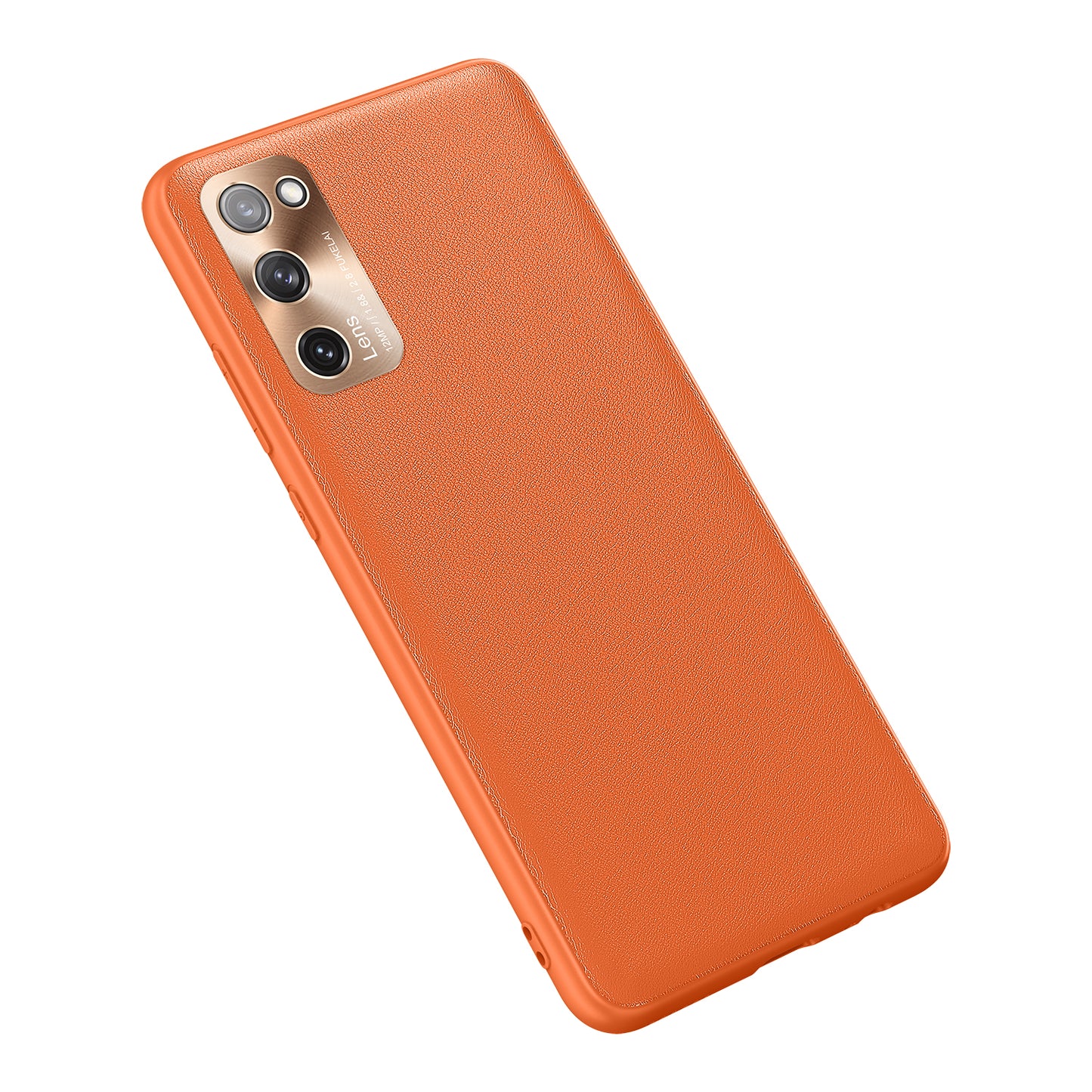 FUKELAI PC + TPU Cover for Samsung Galaxy S20 FE 4G/5G/2022/S20 Lite [Precise Camera Cut-out Hole] - Orange