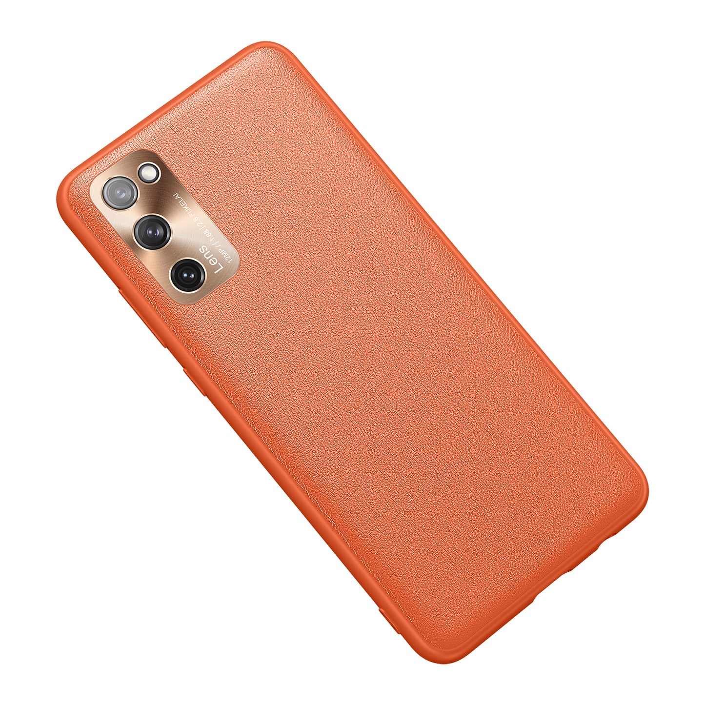 FUKELAI PC + TPU Cover for Samsung Galaxy S20 FE 4G/5G/2022/S20 Lite [Precise Camera Cut-out Hole] - Orange