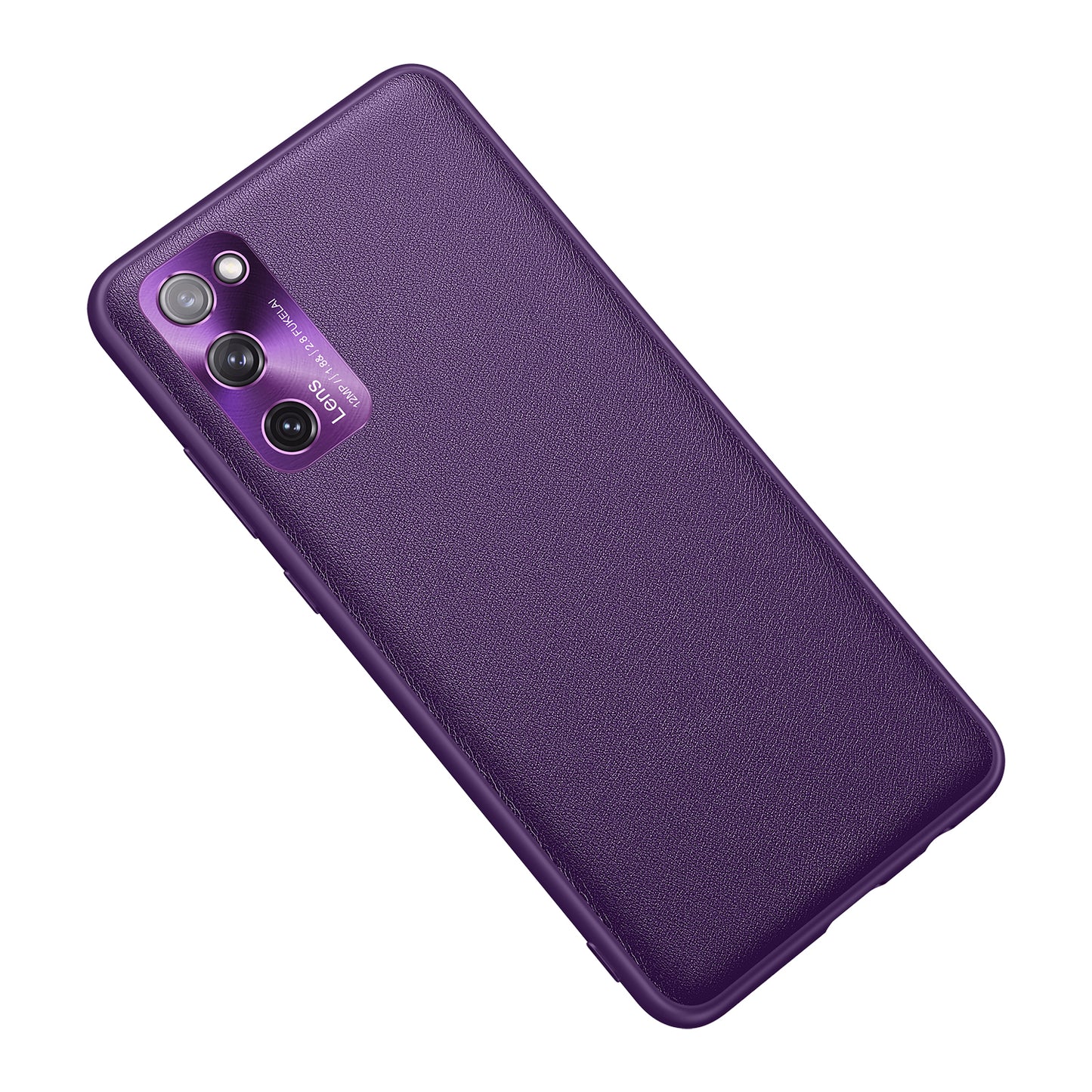 FUKELAI PC + TPU Cover for Samsung Galaxy S20 FE 4G/5G/2022/S20 Lite [Precise Camera Cut-out Hole] - Purple