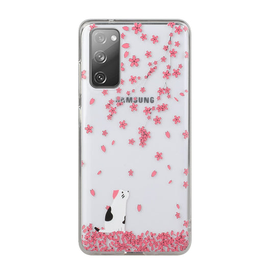 Patterned TPU Case for Samsung Galaxy S20 FE 4G/5G/2022/S20 Lite Cover - Vivid Flower