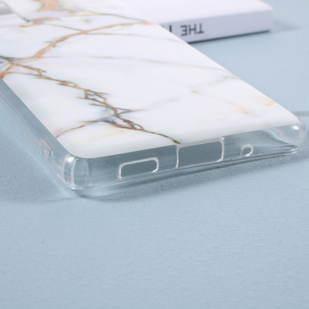 Glossy IMD Marble Pattern TPU Case for Samsung Galaxy S20 FE 4G/5G/2022/S20 Lite - Style C