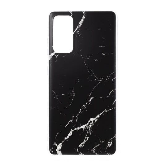 Frosted Marble Pattern Printing TPU Case for Samsung Galaxy S20 FE 4G/5G/2022/S20 Lite - Style A