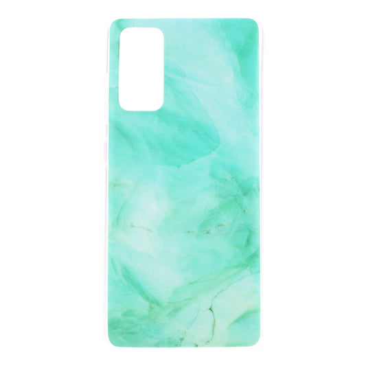 Frosted Marble Pattern Printing TPU Case for Samsung Galaxy S20 FE 4G/5G/2022/S20 Lite - Style B
