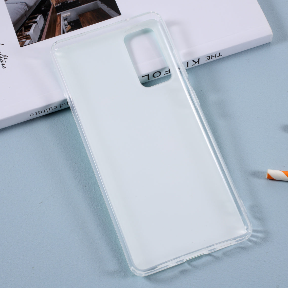 Frosted Marble Pattern Printing TPU Case for Samsung Galaxy S20 FE 4G/5G/2022/S20 Lite - Style B