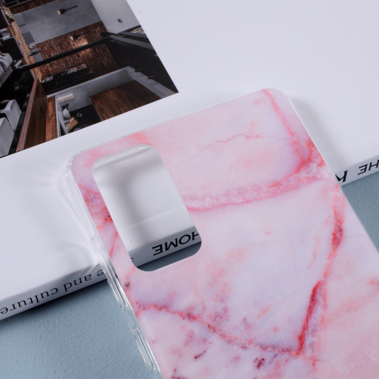 Frosted Marble Pattern Printing TPU Case for Samsung Galaxy S20 FE 4G/5G/2022/S20 Lite - Style D