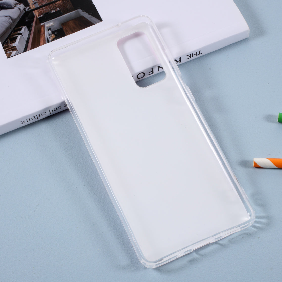 Frosted Marble Pattern Printing TPU Case for Samsung Galaxy S20 FE 4G/5G/2022/S20 Lite - Style D