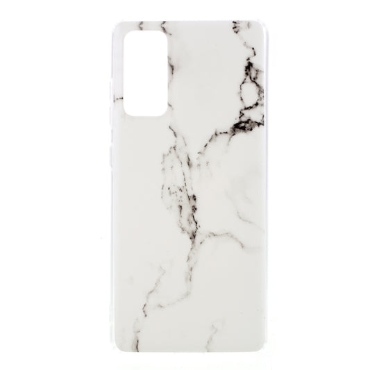 Frosted Marble Pattern Printing TPU Case for Samsung Galaxy S20 FE 4G/5G/2022/S20 Lite - Style F