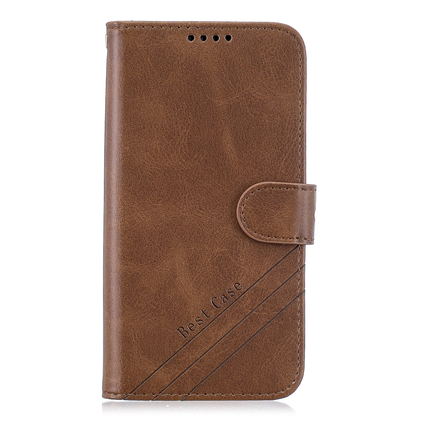 For Samsung Galaxy S20 FE 4G/5G/S20 Lite/S20 FE 2022 Classic Wallet Leather Stand Phone Protective Cover - Coffee