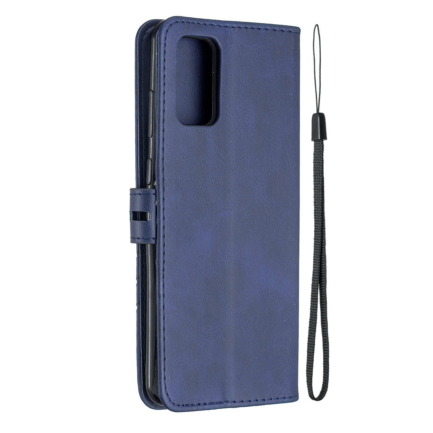 For Samsung Galaxy S20 FE 4G/5G/S20 Lite/S20 FE 2022 Classic Wallet Leather Stand Phone Protective Cover - Blue