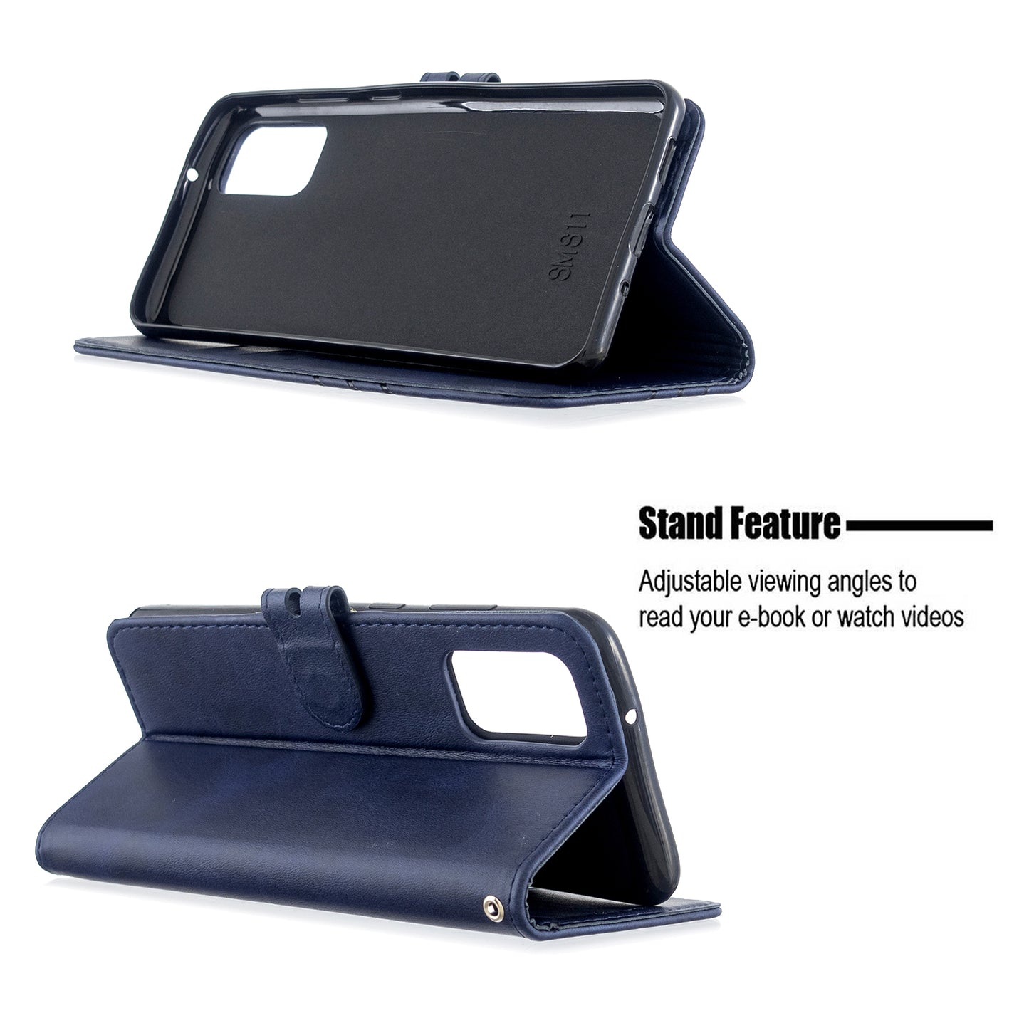 For Samsung Galaxy S20 FE 4G/5G/S20 Lite/S20 FE 2022 Classic Wallet Leather Stand Phone Protective Cover - Blue
