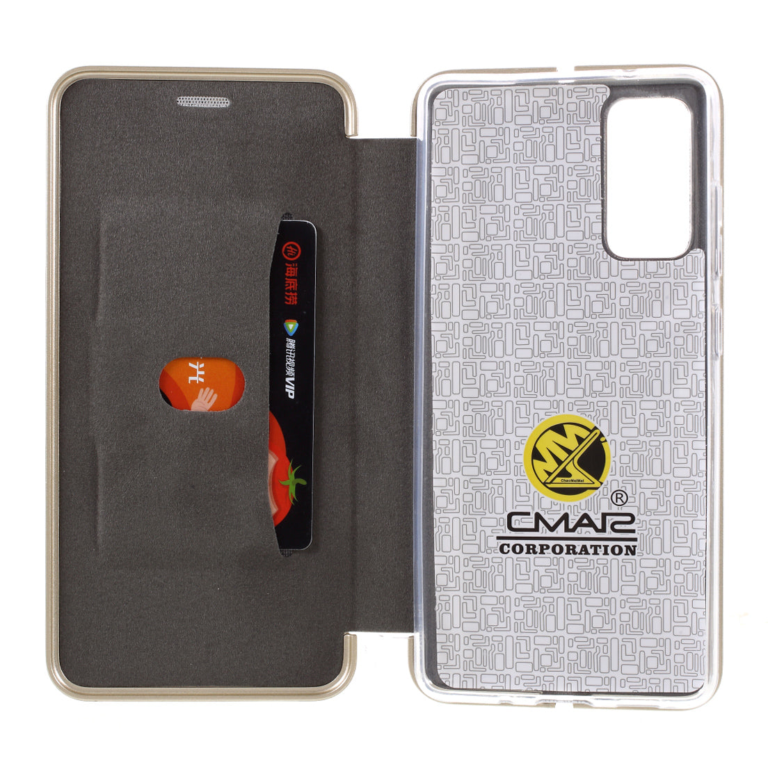 CMAI2 for Samsung Galaxy S20 FE 4G/5G/S20 Lite/S20 FE 2022 TPU + PU Leather Phone Cover Case - Brown