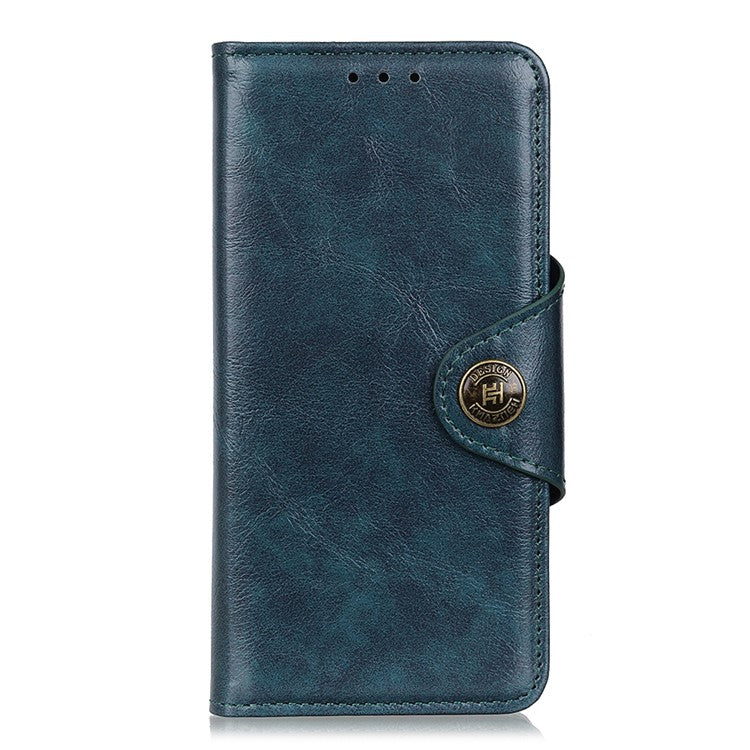 Wallet Stand Flip Leather Case Phone Cover for Samsung Galaxy A52 4G/5G / A52s 5G - Blue