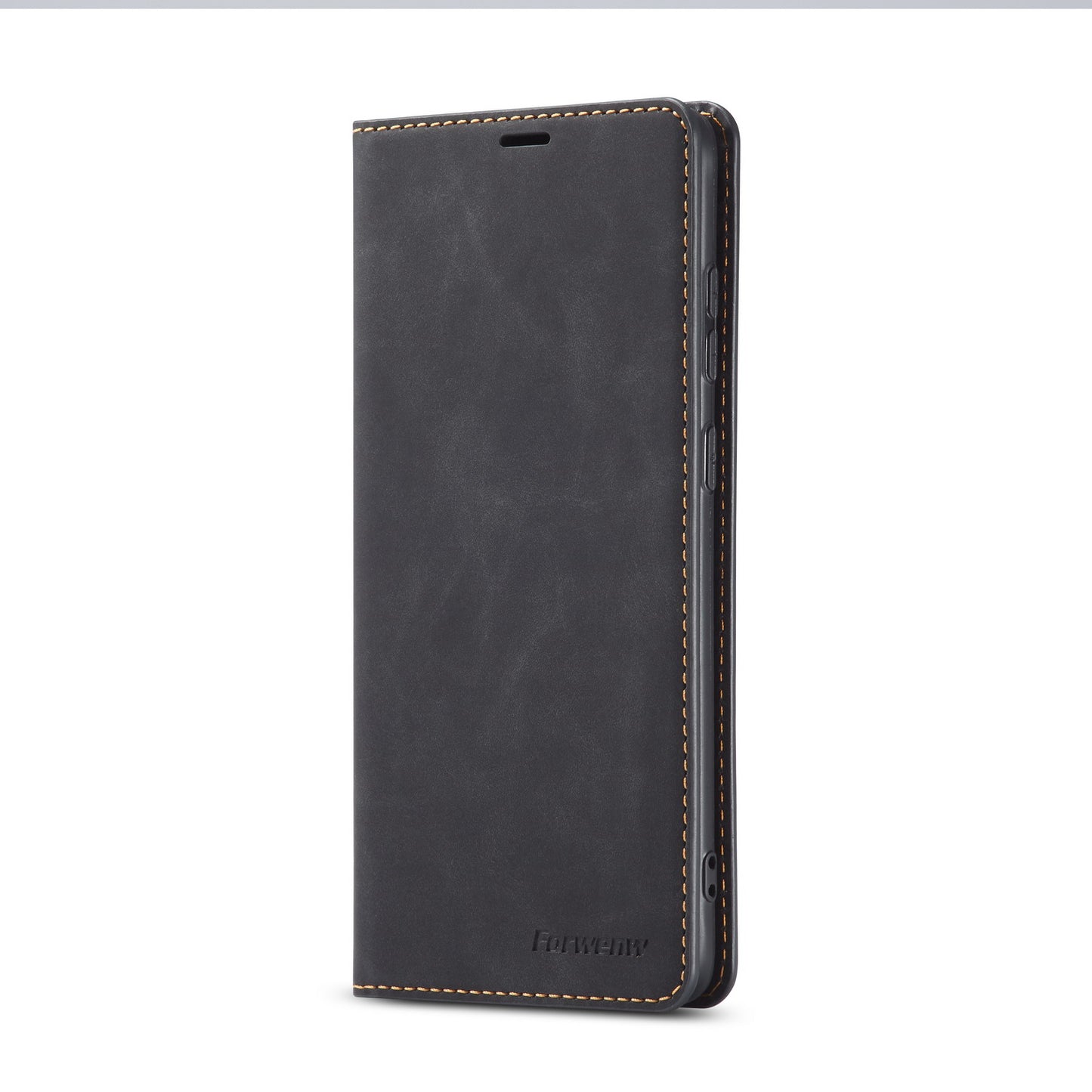 FORWENW Fantasy Series Skin Feeling Leather Case for Samsung Galaxy S20 FE 4G/FE 5G/S20 Lite/S20 FE 2022 - Black