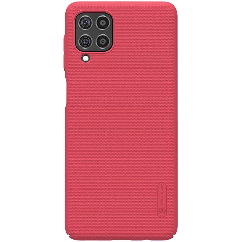 NILLKIN Super Frosted Shield Series PC Phone Case for Samsung Galaxy M62 / F62 - Red