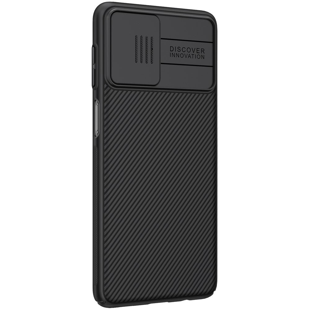 NILLKIN CamShield Hard Case PC Phone Protective Shell Cover for Samsung Galaxy F62/M62 - Black