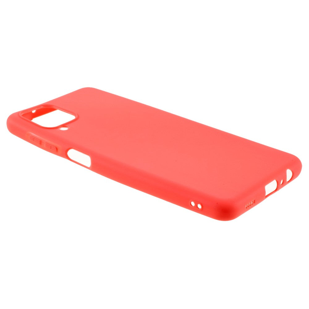 Double-Sided Matte TPU Phone Protective Case Cover Shell for Samsung Galaxy M12 - Rose