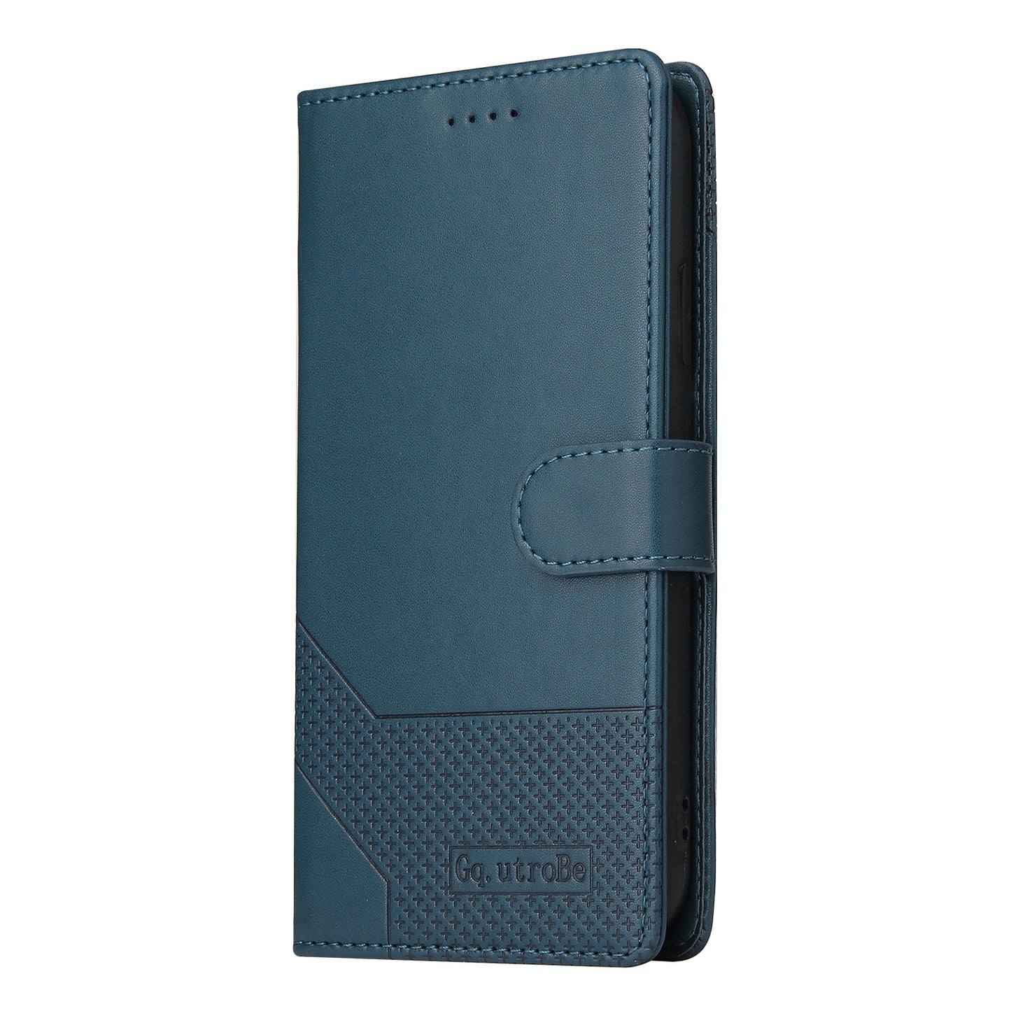 GQ.UTROBE 009 Series Multi-function Card Slot Phone Cover Leather Wallet Phone Case with Stand for Samsung Galaxy S20 FE 2022/S20 FE 4G/S20 FE 5G/S20 Lite - Blue
