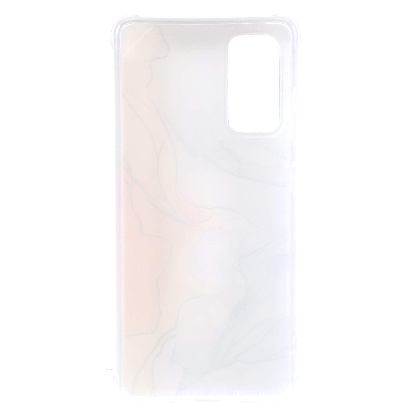 Laser Marble IMD TPU + PC Fall Protection Mobile Phone Case Cover for Samsung Galaxy S20 FE 2022/S20 FE/S20 FE 5G/S20 Lite - CF4