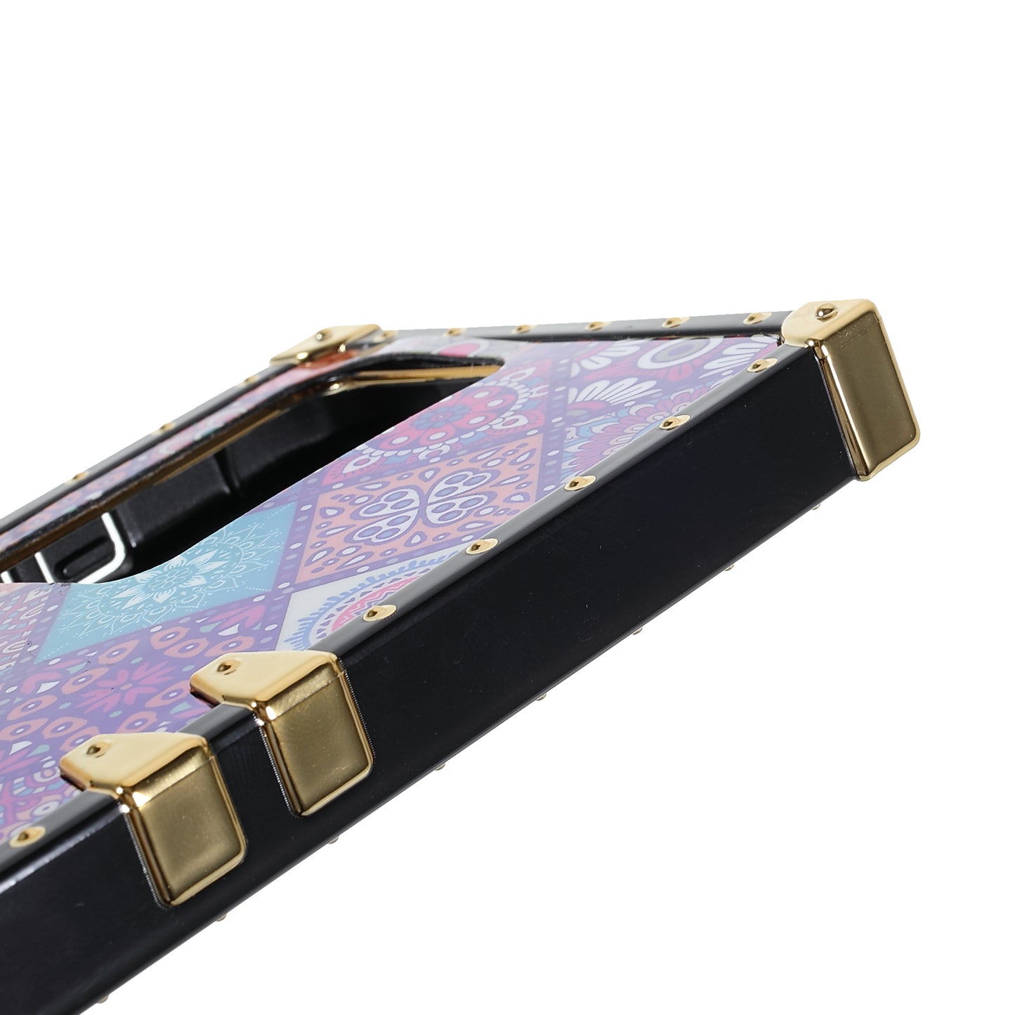 For Samsung Galaxy S20 Ultra Glossy Square Flexible TPU Phone Cover Electroplating Ethnic Style Pattern Printing Mobile Case - National Style