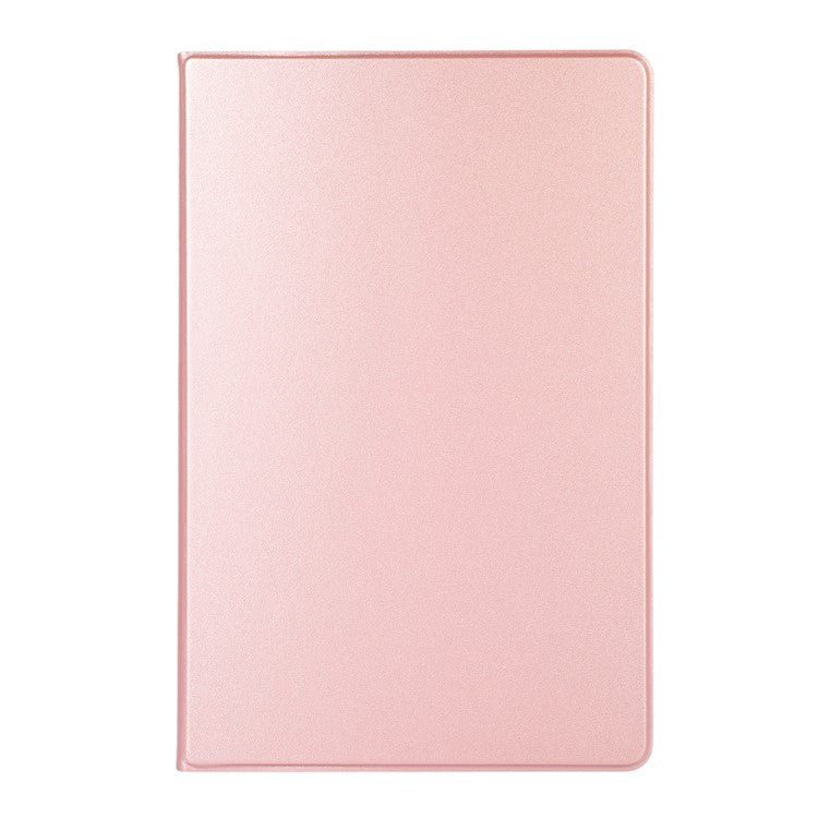 For Samsung Galaxy Tab A8 10.5 (2021) / A8 10.5 (2022) Anti-fall Folio Flip PU Leather Tablet Protective Case Cover with Stand - Rose Gold