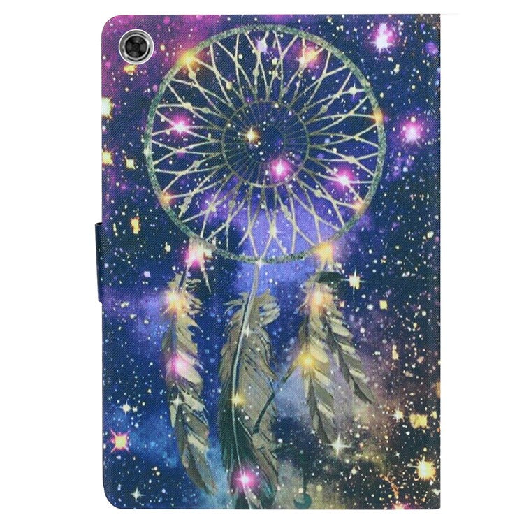 For Samsung Galaxy Tab A8 10.5 (2021) / A8 10.5 (2022) X205 / X200 Pattern Printing Tablet Leather Case Stand Card Holder Protective Cover - 2