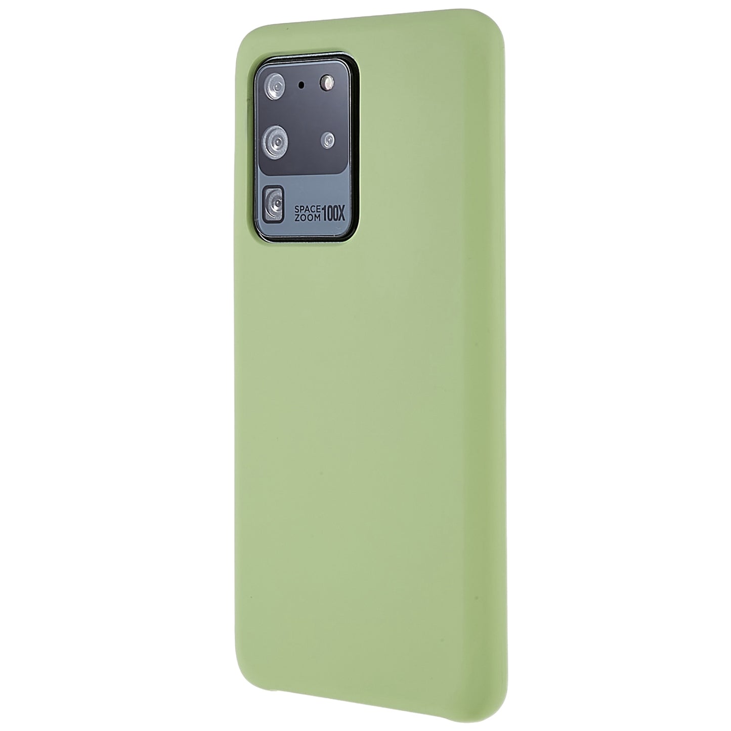 For Samsung Galaxy S20 Ultra Phone Covering Bag Premium Solid State Silicone Phone Case Mobile Phone Protector - Green
