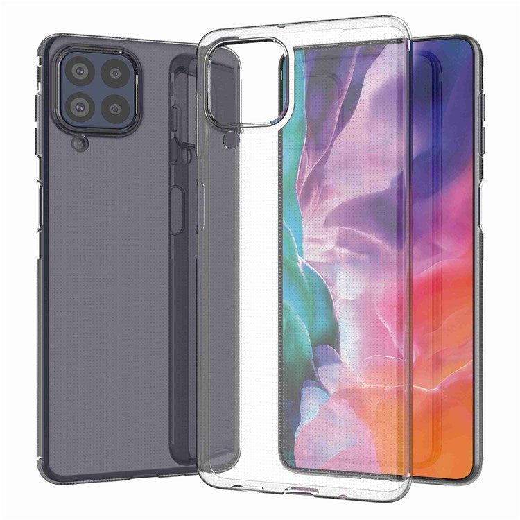 For Samsung Galaxy M53 5G Ultra Slim Transparent Phone Case Anti-Scratch Protective Cover