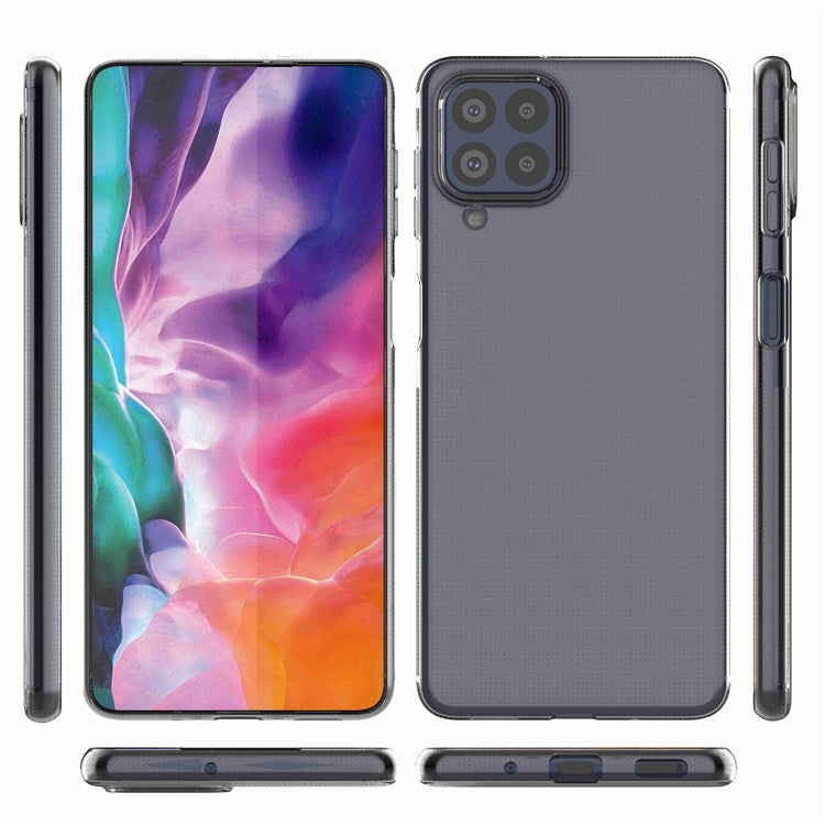 For Samsung Galaxy M53 5G Ultra Slim Transparent Phone Case Anti-Scratch Protective Cover