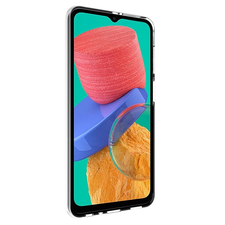 10Pcs/Pack Mobile Phone Cover for Samsung Galaxy M33 5G (Global Version),Anti-scratch HD Clear TPU Inner Watermark-Free Protection Phone Case